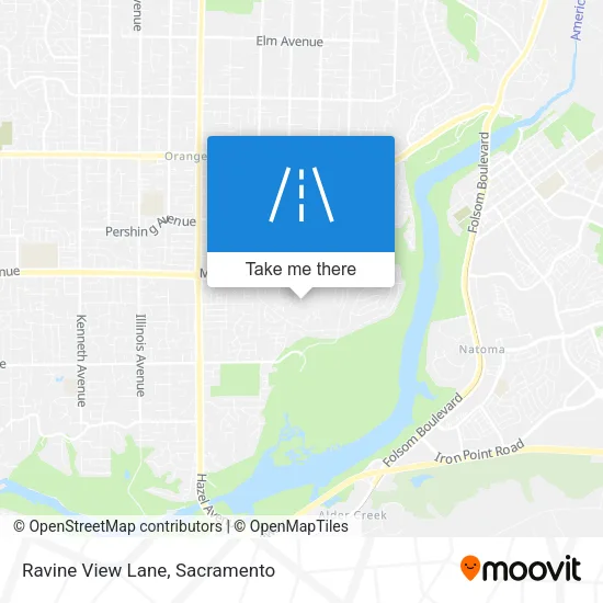 Mapa de Ravine View Lane