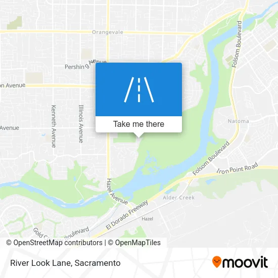Mapa de River Look Lane