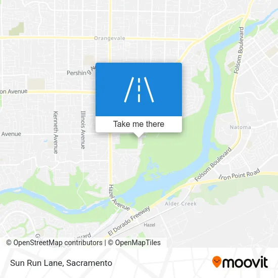 Mapa de Sun Run Lane