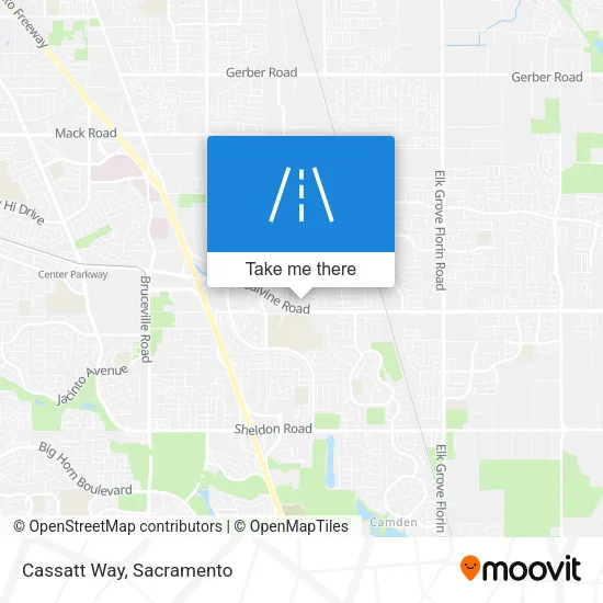 Cassatt Way map