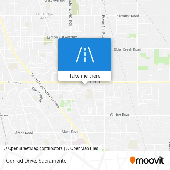 Mapa de Conrad Drive