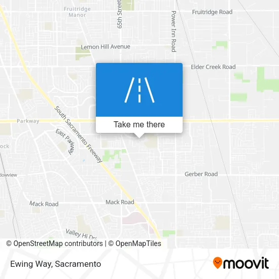Mapa de Ewing Way