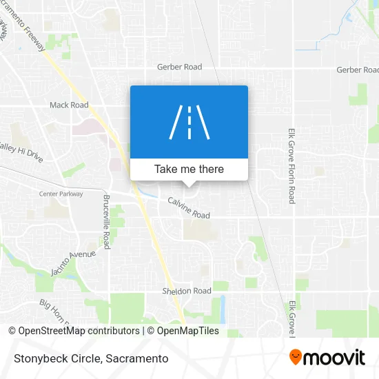 Stonybeck Circle map