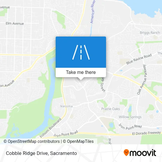 Cobble Ridge Drive map