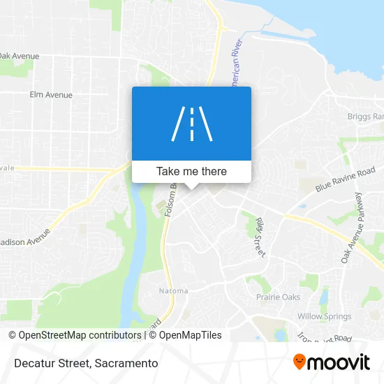 Decatur Street map