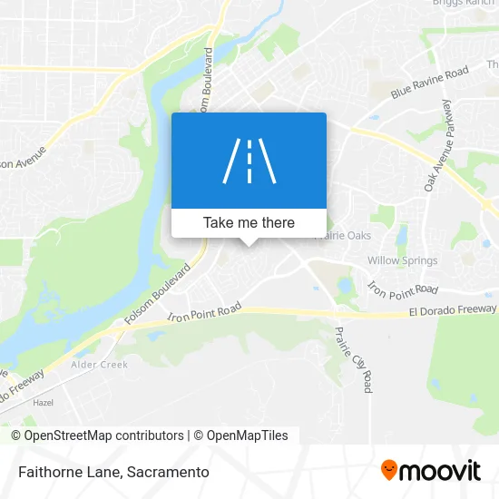 Mapa de Faithorne Lane