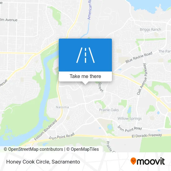 Honey Cook Circle map