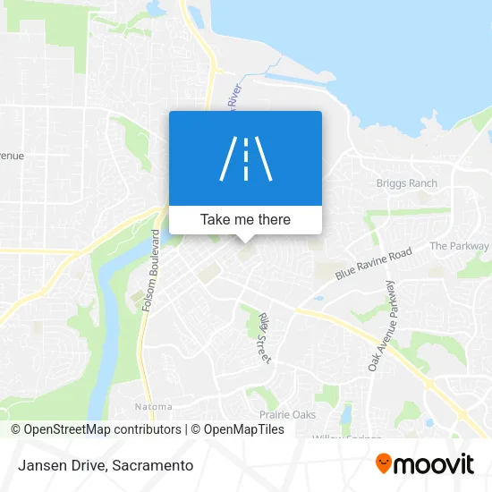 Jansen Drive map