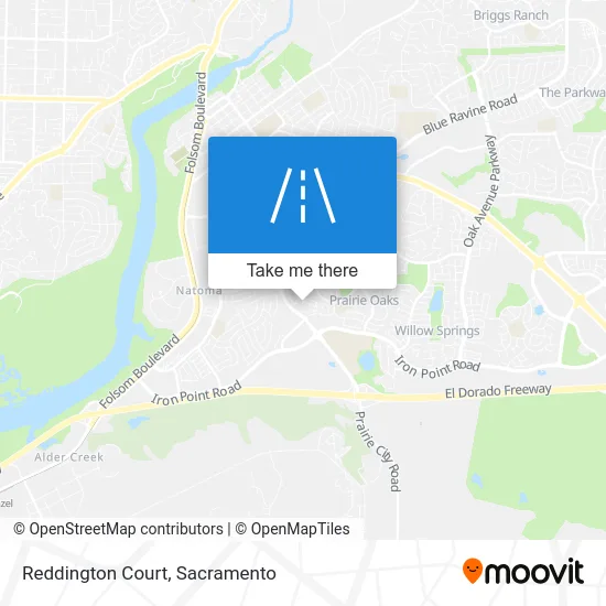 Reddington Court map