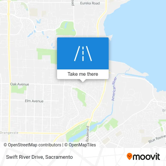 Swift River Drive map