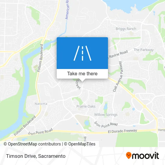 Timson Drive map