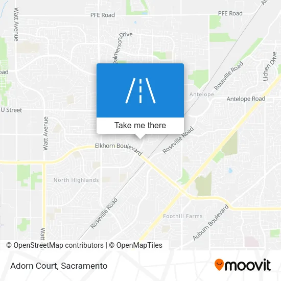 Adorn Court map