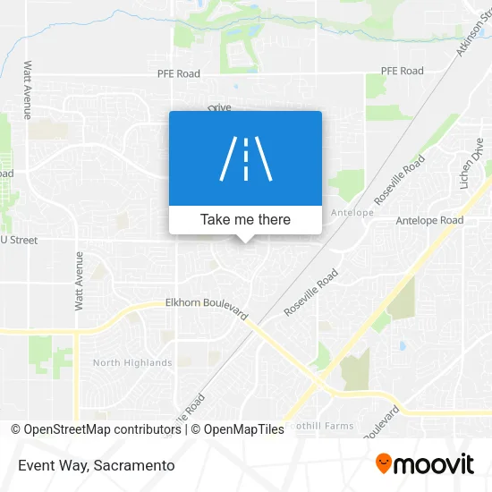 Event Way map