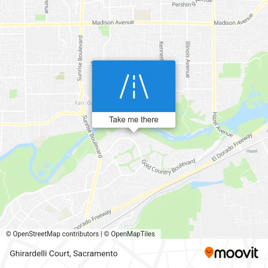Mapa de Ghirardelli Court