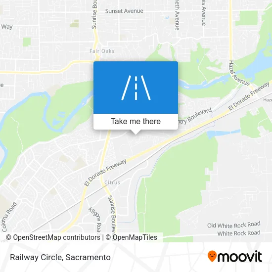 Mapa de Railway Circle