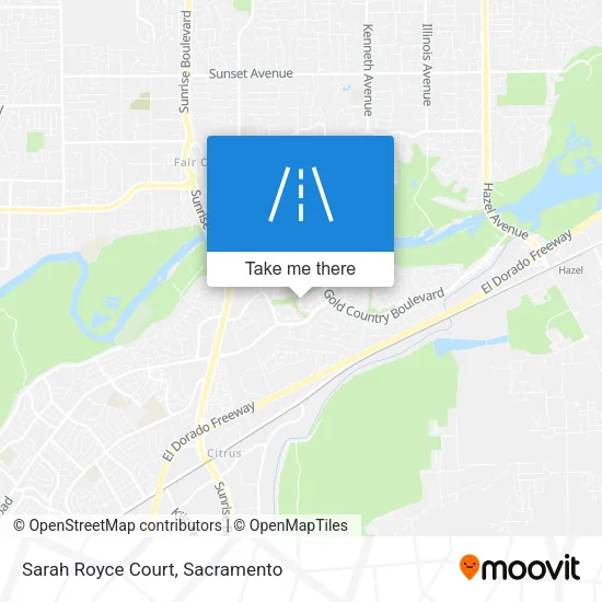 Mapa de Sarah Royce Court
