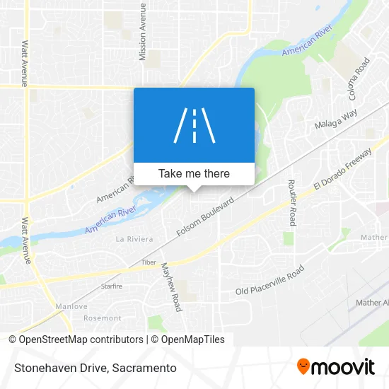 Stonehaven Drive map