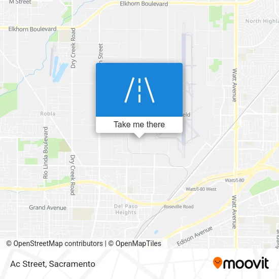Ac Street map