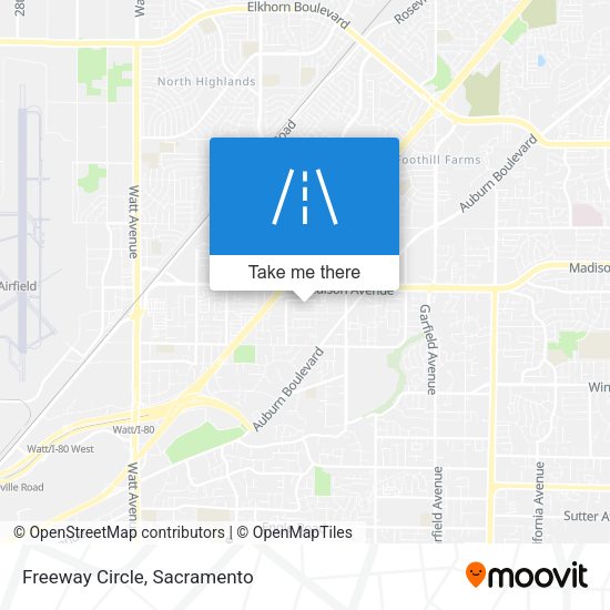 Freeway Circle map