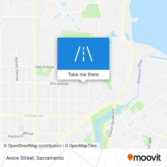 Anice Street map