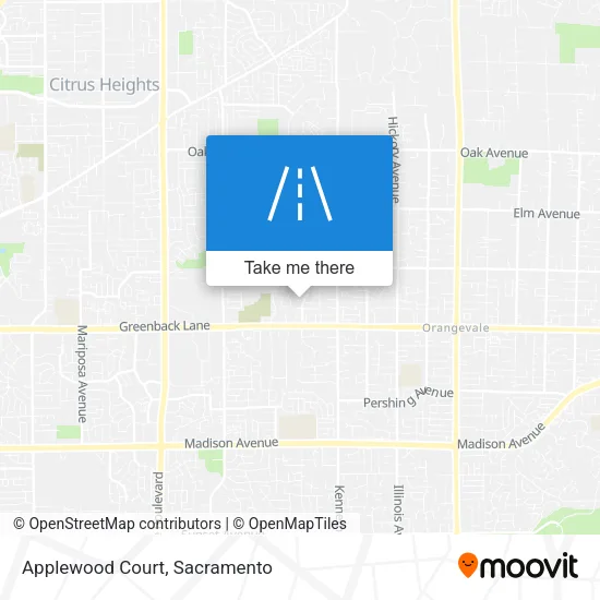 Applewood Court map