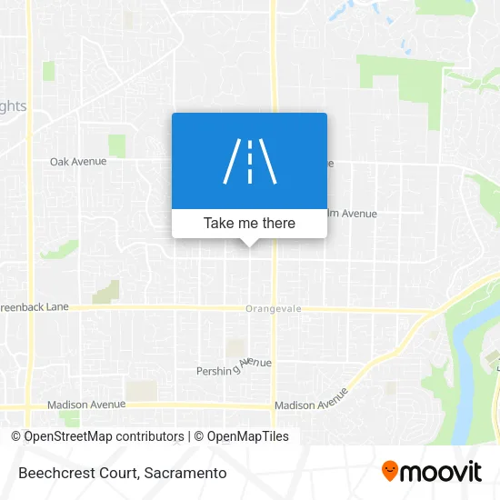 Beechcrest Court map