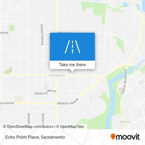 Echo Point Place map