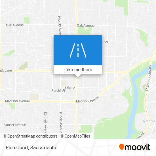 Rico Court map