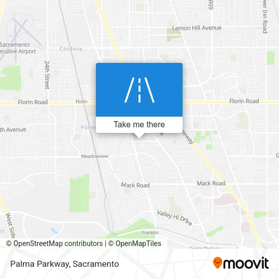 Palma Parkway map