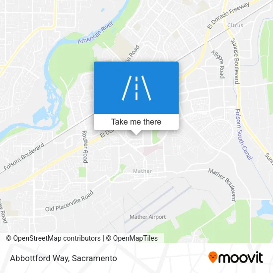 Abbottford Way map