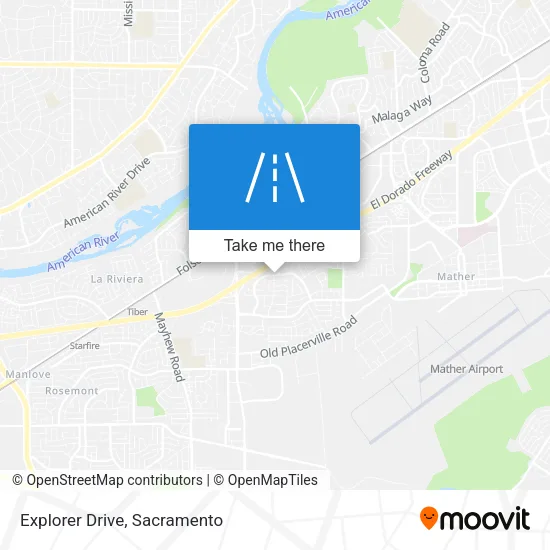 Explorer Drive map