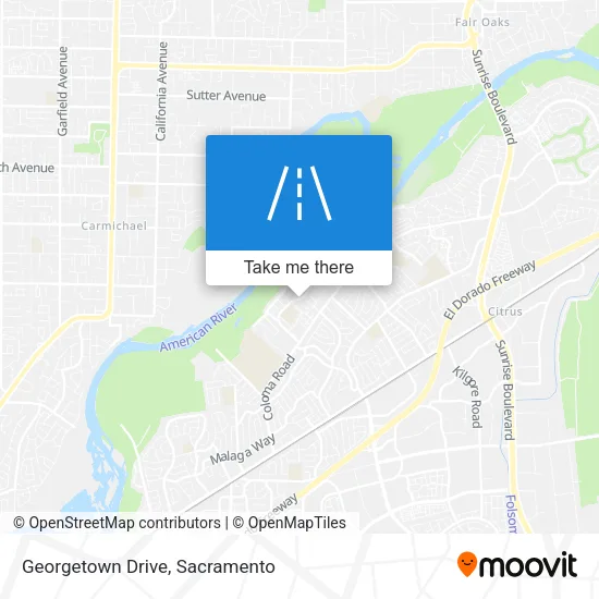 Georgetown Drive map