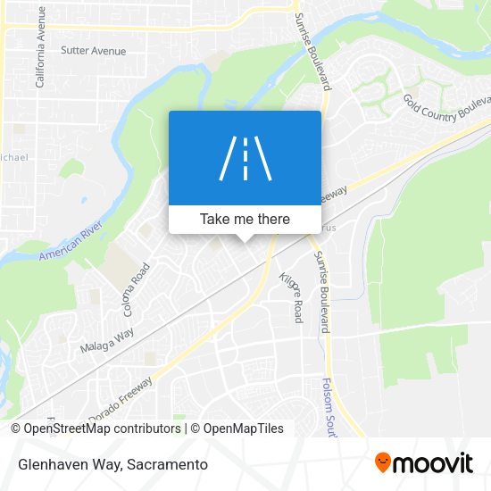 Glenhaven Way map