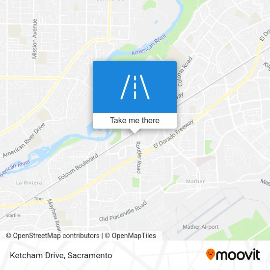 Ketcham Drive map