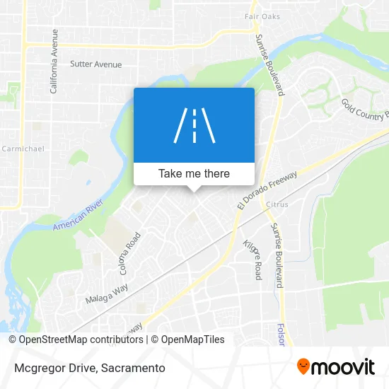 Mcgregor Drive map