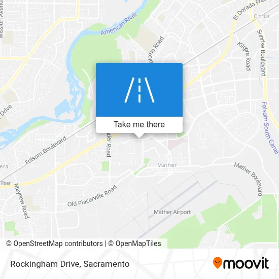 Rockingham Drive map