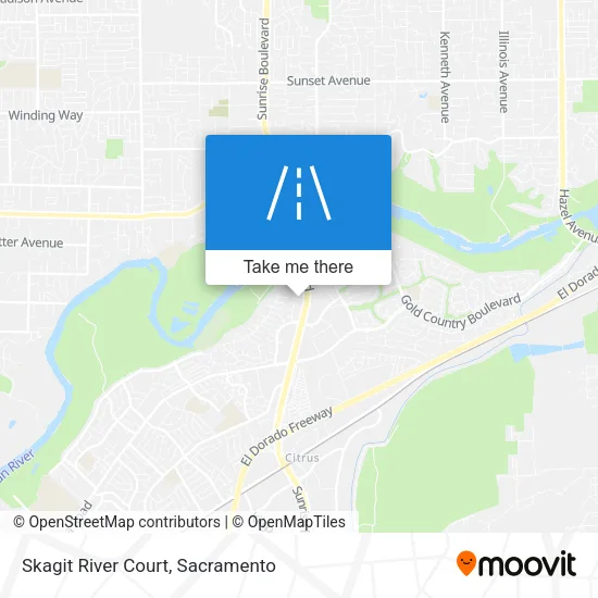Mapa de Skagit River Court
