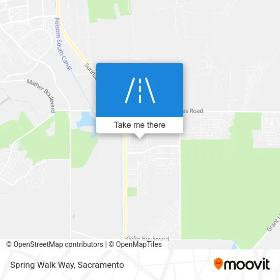 Spring Walk Way map