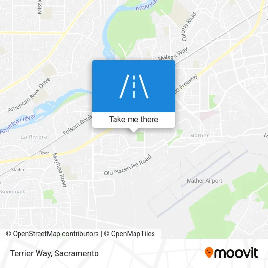 Terrier Way map