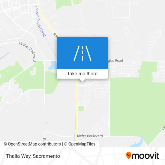 Thalia Way map