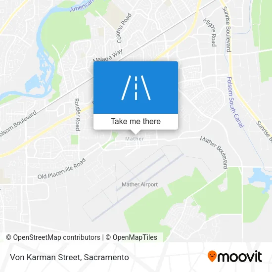 Mapa de Von Karman Street