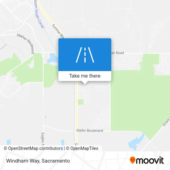 Windham Way map