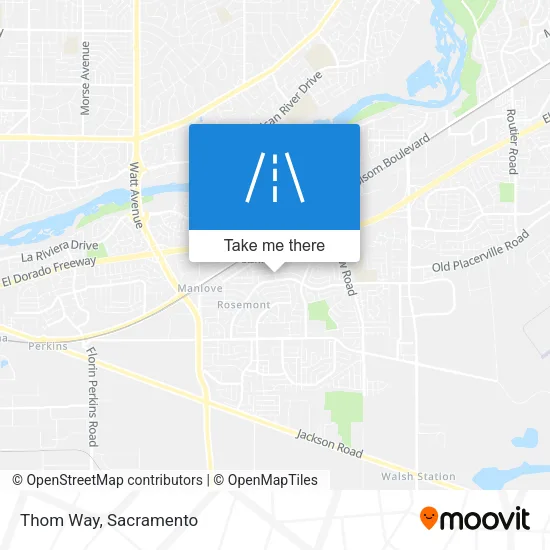 Thom Way map