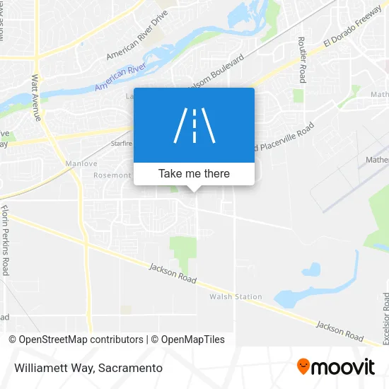 Williamett Way map