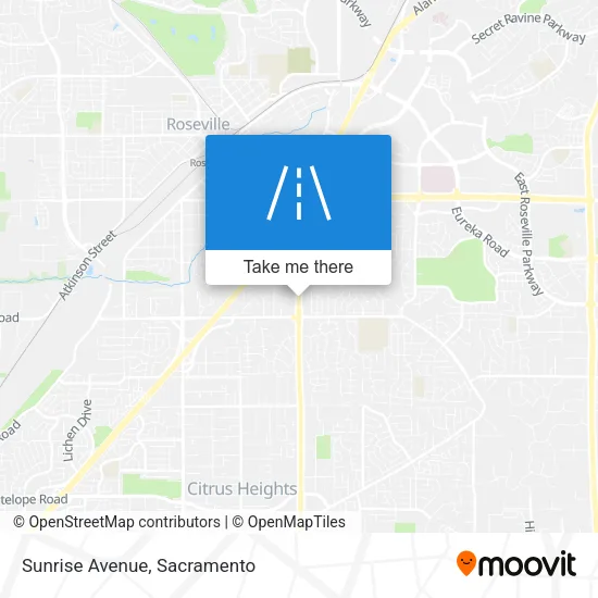 Sunrise Avenue map