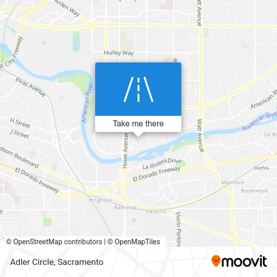 Mapa de Adler Circle
