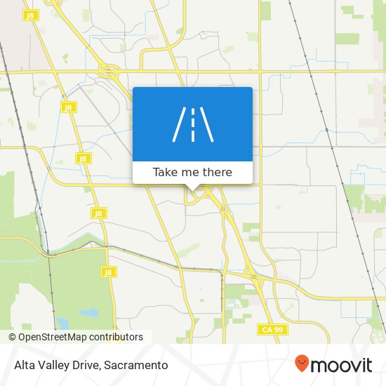 Alta Valley Drive map