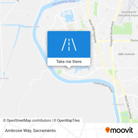 Mapa de Ambrose Way