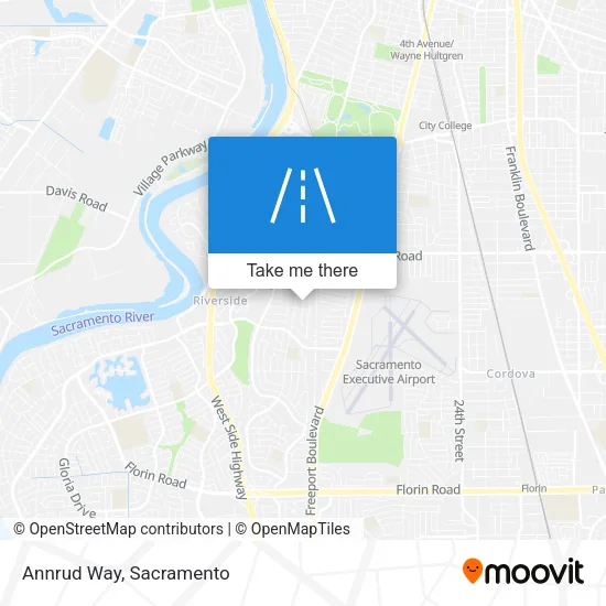 Annrud Way map