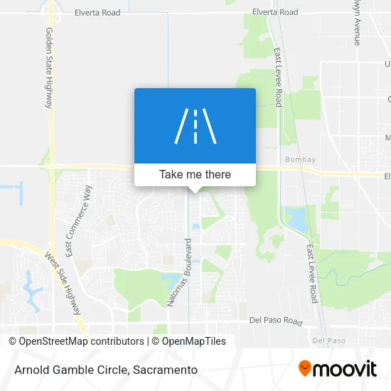 Mapa de Arnold Gamble Circle